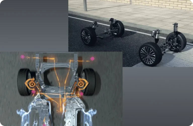 Front McPherson & Rear Multi-link Suspension